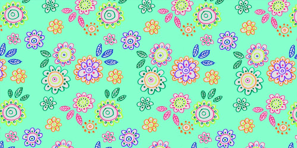 Subtle green background pattern detail